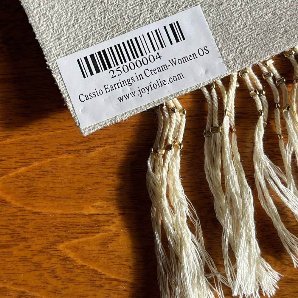 Joyfolie Cassio fringe earrings NWT - Picture 6 of 10